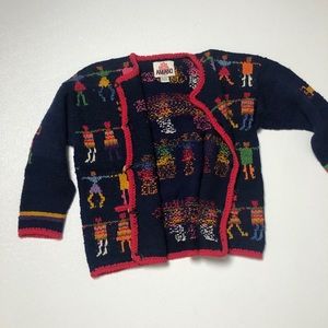 Amano Sweaters | Amano Vintage Wool Sweater Hand Knit With People | Poshmark